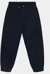 Tommy Hilfiger Pantaloni din material Woven Wide Pants KB0KB08703 Albastru Regular Fit