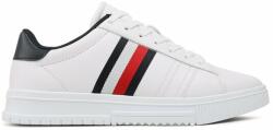 Tommy Hilfiger Sneakers Supercup Leather FM0FM04706 Alb