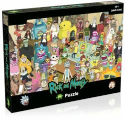 Winning Moves Rick and Morty 1000 db puzzle (WM00396-ML1-6)