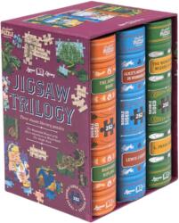 Professor Puzzle Kirakó könyvtár - Gyerek trilógia puzzle (JL5216) - tarsasjatekmania