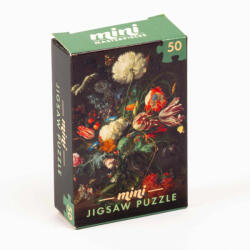 Professor Puzzle Mini Masterpieces kirakós: Vase of Flowers (JIG9698-8) - tarsasjatekmania