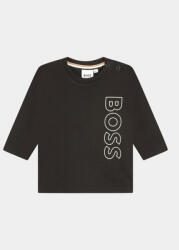 HUGO BOSS Bluză J05A21 Negru Regular Fit