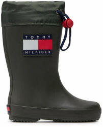 Tommy Hilfiger Cizme de cauciuc Rain Boot T3X6-30766-0047 M Verde