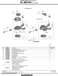 Shimano Deore M6100 i-Spec 12sp váltókar (ISLM6100IRA1P)