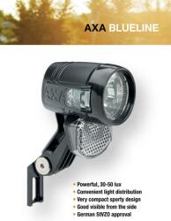 AXA Blueline 30 kapcsolós dinamós első lámpa (55000036)