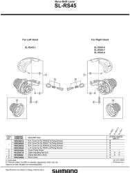 Shimano Revo 45 8sp markolatváltó (ASLRS45R8A)