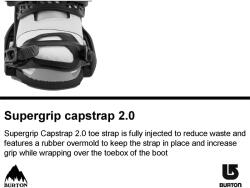 Burton Supergrip Cap Strap 2.0 2021 M (223531001_M)
