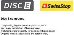 SwissStop E-compound 35 SRAM Red/Force eTap fékbetét (P100005797)