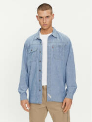 Levi's cămașă de blugi Auburn Worker A7224-0001 Albastru Relaxed Fit