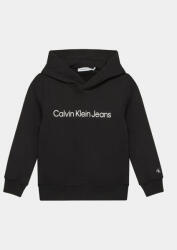 Calvin Klein Bluză Logo IU0IU00601 M Negru Regular Fit