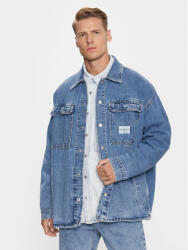 Calvin Klein Jeans Geacă de blugi J30J323325 Albastru Loose Fit