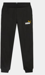 PUMA Pantaloni trening Ess+ 2 Col Logo Pant 586988 Negru Regular Fit
