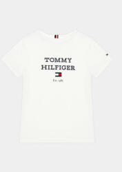 Tommy Hilfiger Tricou Loo KB0KB08671 M Alb Regular Fit