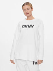 DKNY Bluză DP3T9623 Alb Relaxed Fit