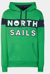 North Sails Bluză 691250 Verde Regular Fit