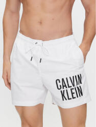 Calvin Klein Pantaloni scurți pentru înot Medium Drawstring-Nos KM0KM00739 Alb Regular Fit