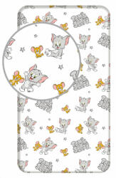 Tom és Jerry Stars gumis lepedő 90×200 cm
