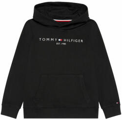 Tommy Hilfiger Bluză Essential Hoody KS0KS00213 Negru Regular Fit