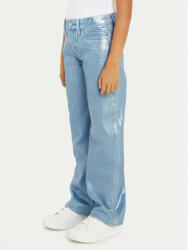 Calvin Klein Pantaloni din material IG0IG02383 Albastru Wide Leg