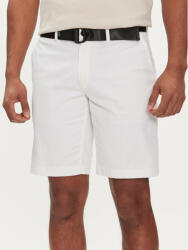Calvin Klein Pantalon scurți din material Modern Twill K10K111788 Alb Slim Fit