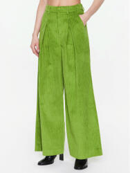 Gestuz Pantaloni din material Megan 10906751 Verde Relaxed Fit