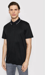 Selected Homme Tricou polo Leroy 16082844 Negru Regular Fit
