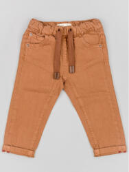 Zippy Pantaloni din material ZBBAP0401 23013 Maro Regular Fit