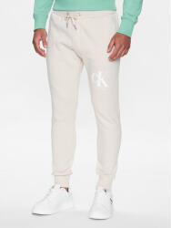Calvin Klein Jeans Pantaloni trening J30J322917 Bej Regular Fit