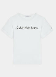 Calvin Klein Tricou IU0IU00599 D Alb Regular Fit