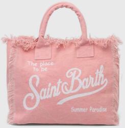 MC2 Saint Barth strand táska rózsaszín - rózsaszín Univerzális méret - answear - 67 990 Ft