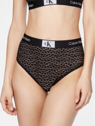 Calvin Klein Underwear Chiloți clasici cu talie înaltă 000QF7177E Negru