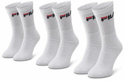 Fila 3 pár uniszex hosszú szárú zokni F9505 Fehér (F9505)