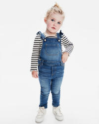GAP Jeans cu bretele pentru copii GAP | Albastru | Fete | 12-18 luni