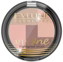 Eveline Cosmetics Fard iluminator si blush EVELINE COSMETICS Mozaic All In One