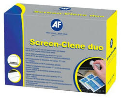  AF Tisztítókendő, képernyőhöz, 20 db nedves-száraz kendőpár, "Screen-Clene Duo - pccloud