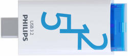 Philips Ocean Blue 512GB USB 3.2 (FM51FD175B/00 / PH142152) Memory stick
