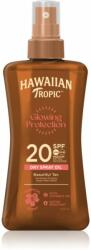 Hawaiian Tropic Glowing Protection Dry Oil Spray gel cu protectie solara hidratant SPF 20 200 ml