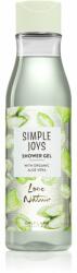 Oriflame Love Nature Simple Joys gel de dus revigorant cu aloe vera Organic Aloe Vera 250 ml