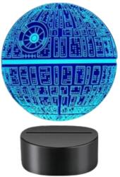  Star Wars 3D lámpa, éjszakai fény 3 modellel, távirányító időzítéssel és 7 szín a dekorációhoz (SB-5851)