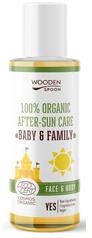 Wooden Spoon Bio napozás utáni olaj csecsemőknek és érzékeny bőrűeknek 100ml - multi-vitamin