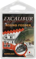 Excalibur Horgok Excalibur Round Feeder, Barbless, nr. 16, 8db (47200016)