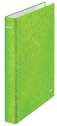  Gyűrűskönyv LEITZ Wow A/4 Maxi 40mm 4 gyűrű D alakú zöld