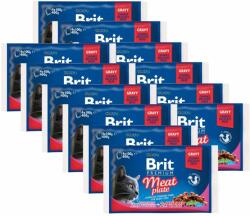 Brit Pliculeț BRIT Premium Cat Meat Plate 12 x (4 x 100 g)