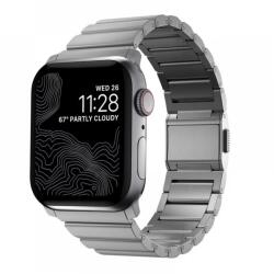 NOMAD Titán szíj Apple Watch Ultra (49mm) 8/7 (45mm) 6/SE/5/4 (44mm) 3/2/1 (42mm) ezüst (NM1A4HSXT0)