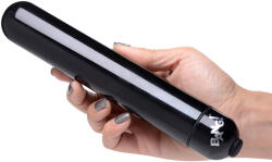 Bang! 3-Speed XL Vibrating Metallic Bullet Black Vibrator