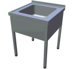  Egy medencés mosogató 600x600x850 mm (hf18-405025)