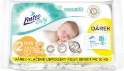 Linteo Scutece de unică folosință Linteo Baby Premium Mini 3-6 kg 5 buc + cadou (IP4689)
