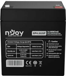 nJoy GP4.5121F 12V 4.5Ah Gondozásmentes akkumulátor (BTVACDUEATD1FCW01B)