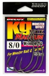 DEC Decoy Worm26 Kg Hook Magnum #10/0 Ns Black 2pcs/bag (jde42610) - fishingoutlet