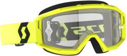 SCOTT PRIMAL CLEAR motokrossz szemüveg fekete-fluo sárga